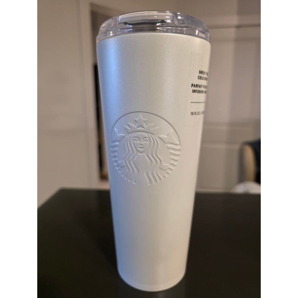 Starbucks Pearl White Tumbler